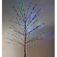 Светодиодное дерево 1.3м, 225LED. RGB