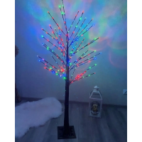 Светодиодное дерево 1.3м, 225LED. RGB