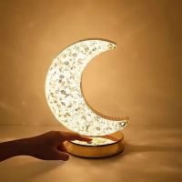 Ночник светильник акриловый на подставке Star Moon Table Light THL-24-119