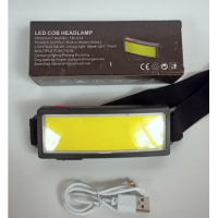 Светодиодный налобный фонарик BL TM-G14 COB + USB CHARGE 8130