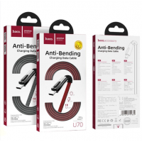 Кабель USB HOCO U70 Splendor Type-C (3A) (1.2M) Кабель USB HOCO U70 Splendor Type-C (3A) (1.2M)