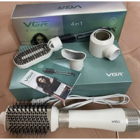 Фен-щетка для волос 4 в 1 VGR-V 493 Белый