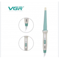 Плойка конусная VGR V-596 стайлер для завивки волос профессиональная плойка с керамическим покрытием для локонов и афро кудрей