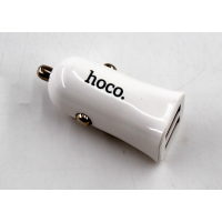Автомобильное зарядное устройство hoco. Z12 (2.4A / 2 USB порта + кабель MicroUSB)
