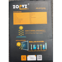 Портативная солнечная панель ZopVZ ZO712 Solar 6V 12W