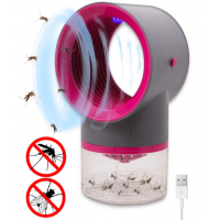 Лампа ловушка уничтожитель настольная от насекомых и комаров Mosquito killer