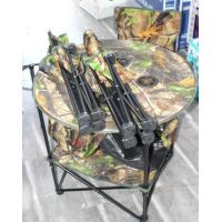 Раскладной набор для пикника, круглый  стол и 4 стула,компактная  сумка GP4264