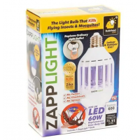 Светодиодная лампа уничтожитель комаров и насекомых ZAPP LIGHT LED