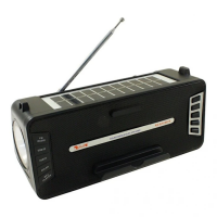 Портативная Bluetooth-колонка GOLON RX-S2618BTS с солнечной панелью, FM, USB, SD и подставкой для телефона