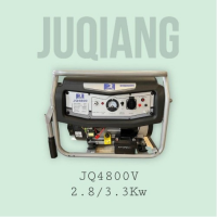 Бензиновый генератор JUQIANG JQ4800V, 3.3 кВт, 17 л, электростартер, 4-тактный двигатель