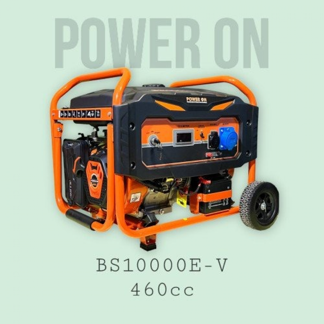 Бензиновый генератор POWER ON PRO BS10000EV, 8.0 кВт, 25 л, электростартер, 460 см³ Бензиновый генератор POWER ON PRO BS10000EV, 8.0 кВт, 25 л, электростартер, 460 см³