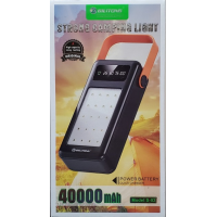Повербанк с фонарём Bilitong S-02, 40 000 мА·ч, 4 USB