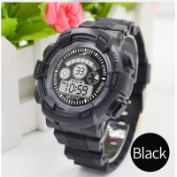 Мужские спортивные водонепроницаемые часы (Shock Resistant, Dual Time, LED Backlight, 30M Waterproof)