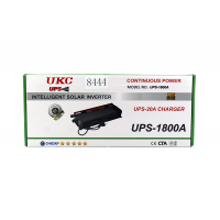 Преобразователь напряжения UKC AC/DC UPS 1800W, 12V–220V, с функцией зарядки Преобразователь напряжения UKC AC/DC UPS 1800W, 12V–220V, с функцией зарядки