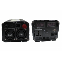 Преобразователь напряжения WX-5200W, 12В–220В, 5200W, зарядка 15А Преобразователь напряжения WX-5200W, 12В–220В, 5200W, зарядка 15А