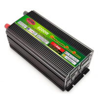 Преобразователь напряжения WX-5200W, 12В–220В, 5200W, зарядка 15А