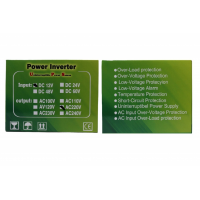 Преобразователь напряжения WX-5200W, 12В–220В, 5200W, зарядка 15А Преобразователь напряжения WX-5200W, 12В–220В, 5200W, зарядка 15А