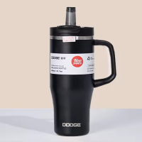 Термочашка с трубочкой DB-24581-900, 900 мл, с ручкой