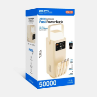 Портативный аккумулятор ACL PW-113, 50 000 мА·ч, 22,5 Вт Портативный аккумулятор ACL PW-113, 50 000 мА·ч, 22,5 Вт