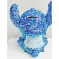 Алмазная мозаика «Стич» 25-617 (фиолетовая / розовая)