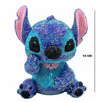 Алмазная мозаика «Стич» 25-617 (фиолетовая / розовая)