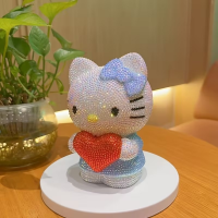 Алмазная мозаика «Hello Kitty с сердцем» 25-618