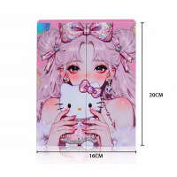 Детский косметический набор «Аниме-девочка с котиком» C1522