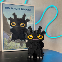 Конструктор Magic Blocks «Ночная Фурия Беззубик» 15 см 7233