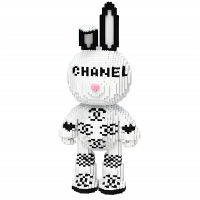 Конструктор Magic Blocks «Зайчик Chanel Bearbrick» 55 см 9191