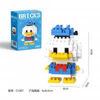 Конструктор BRICKS «Дональд Дак» 6×4×3 см C1007
