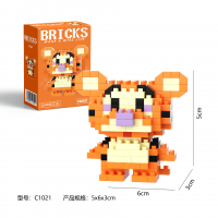Конструктор BRICKS Винни Пух «Тигра» 5×6×3 см C1021 Конструктор BRICKS Винни Пух «Тигра» 5×6×3 см C1021