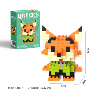 Конструктор BRICKS Зверополис «Ник Уайлд» C1027