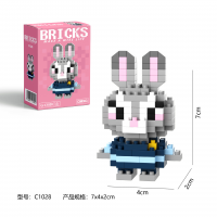 Конструктор BRICKS Зверополис «Джуди Хопс» C1028