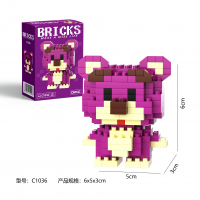 Конструктор BRICKS История игрушек «Медведь Лотсо» C1036