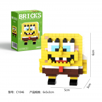 Конструктор BRICKS «Спанч Боб (Губка Боб)» C1046