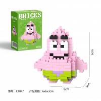 Конструктор BRICKS Спанч Боб «Патрик» C1047