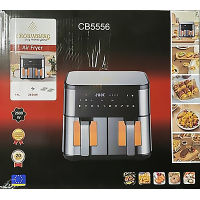 Аэрогриль Crownberg CB-5556 с двумя чашами, 11 л
