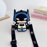 Детская силиконовая сумка Супергерои «Бэтмен / Человек-паук / Черная пантера» 25-511