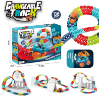 Гибкий гоночный трек Changeable Track, 138 деталей