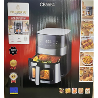 Аэрофритюрница Crownberg CB-5554, 6.5 л Аэрофритюрница Crownberg CB-5554, 6.5 л