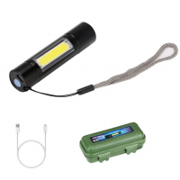 Ручной фонарь C805 с боковой LED-панелью