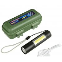 Ручной фонарь C805 с боковой LED-панелью