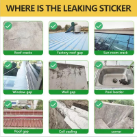 Сверхпрочная бутил-каучуковая самоклеящаяся лента с алюминиевым слоем, 5 см × 1,2 мм × 10 м