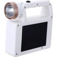 Переносной светодиодный фонарь FA-6807 на солнечной панели с лампочкой