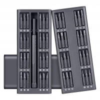 Набор отверток в металлическом футляре с 48 магнитными микробитами