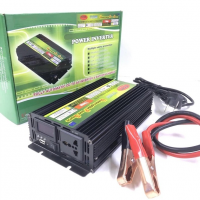 Инвертор WIMPEX 3200W, 12В DC- 220В AC, с зарядкой