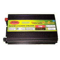 Инвертор WIMPEX 3200W, 12В DC- 220В AC, с зарядкой