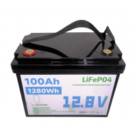 Аккумулятор LiFePO4 12.8 В, 100 А·ч, 1280 Вт·ч
