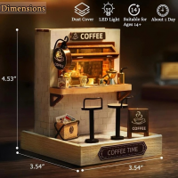 3D-конструктор Румбокс QT-048 «Кофейня»