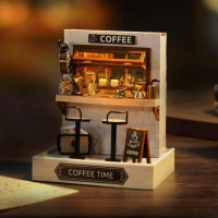 3D-конструктор Румбокс QT-048 «Кофейня»
